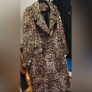 Romans Leopard print 28W women’s jacket worn once